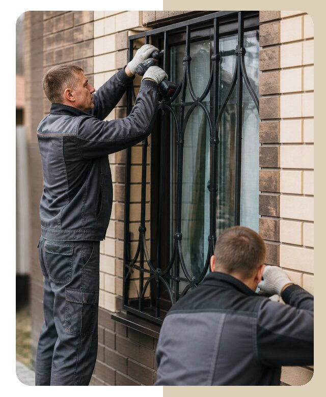 Установка решеток в дом в Кизилюрте по цене от 3614 р. | ДвериЛегко-Кзт